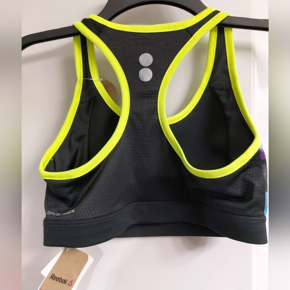 NWT Reebok Women's Tie-Dye Sports Bra - Medium Support - Picture 7 of 9